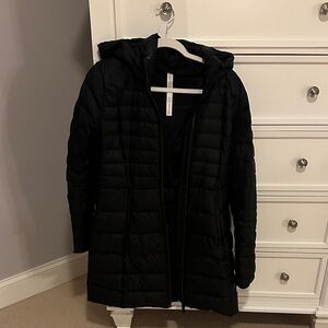 Lululemon Athletica Black Winter Jacket